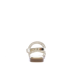 Sandales Doré Femme Xti Plomb