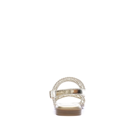 Sandales Doré Femme Xti Plomb