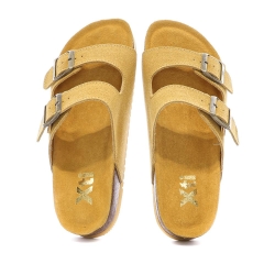 Sandales Jaunes Femme Xti Cuir 142552