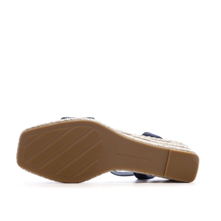 Sandales Marine Femme Tommy Hilfiger Espad