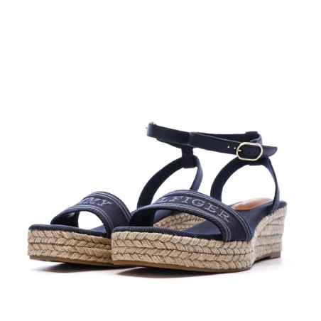 Sandales Marine Femme Tommy Hilfiger Espad
