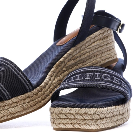 Sandales Marine Femme Tommy Hilfiger Espad