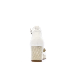 Sandales Blanches Femme Tommy Hilfiger FW0FW08657