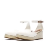 Sandales Blanches Femme Tommy Hilfiger FW0FW08657