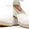 Sandales Blanches Femme Tommy Hilfiger FW0FW08657