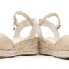 Sandales Beige Foncé Femme XTI 144104