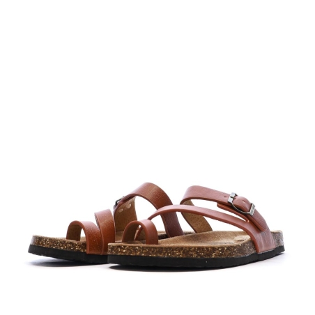 Sandales Camel Femme Chattawak Summer Magaly