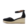 Sandales Noires Femme Tommy Hilfiger FW0FW08657