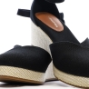 Sandales Noires Femme Tommy Hilfiger FW0FW08657