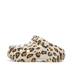 Sabots à Plateforme Beige à Motifs Femme XTI 143888