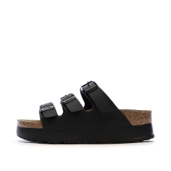 Sandales Noires Femme Birkenstock Arizona Papflex