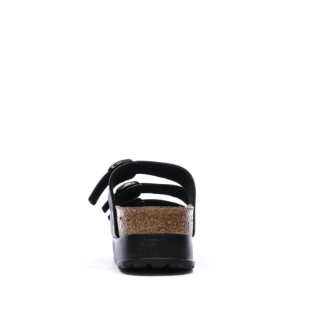 Sandales Noires Femme Birkenstock Arizona Papflex