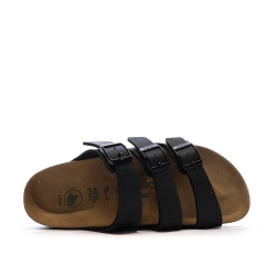 Sandales Noires Femme Birkenstock Arizona Papflex