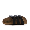 Sandales Noires Femme Birkenstock Arizona Papflex