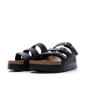 Sandales Noires Femme Birkenstock Arizona Papflex