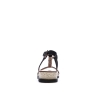 Sandales Noir paille Femme Chattawak Summer