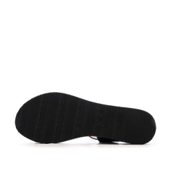 Sandales Noir paille Femme Chattawak Summer