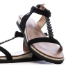 Sandales Noir paille Femme Chattawak Summer