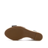 Sandales Noires Femme Tommy Hilfiger Flag