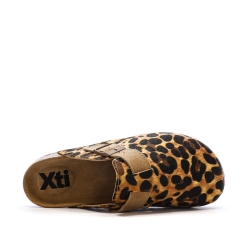 Sabots Noir/Camel à Imprimés Femme Xti 142871
