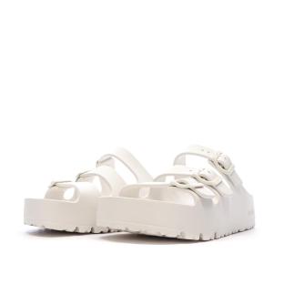 Sandales Blanches Femme Birkenstock Florida