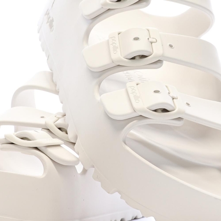 Sandales Blanches Femme Birkenstock Florida