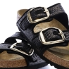 Sandales Noires Femme Birkenstock Arizona Big Buckle