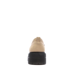 Mocassins Beige/Noir Femme Geox Spherica