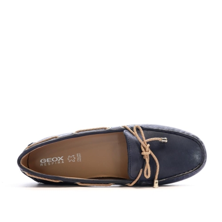 Mocassins Marine Femme Geox Leelyan