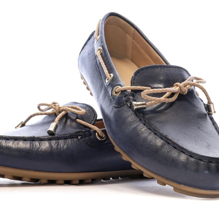 Mocassins Marine Femme Geox Leelyan