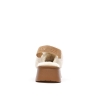 Sabots fourrés à élastique Camel Femme Xti Microfiber