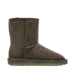 Boots Grises Femme Xti Fourées