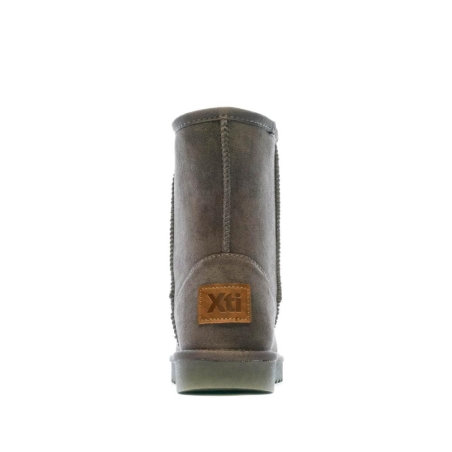 Boots Grises Femme Xti Fourées