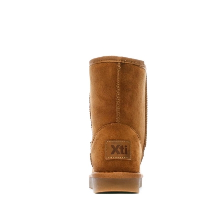 Boots Marrons Femme Xti Fourées