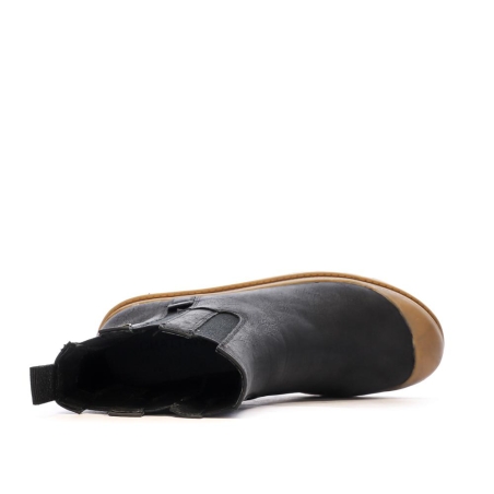 Bottines Noires Femme Chattawak NINA