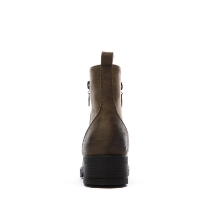 Bottines Marrons Femme Chattawak 8-Vamp