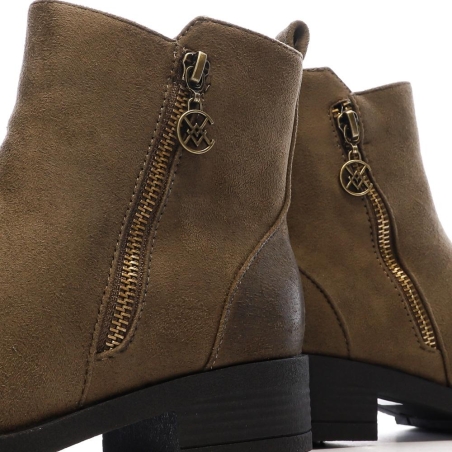 Bottines Marrons Femme Chattawak 8-Vamp