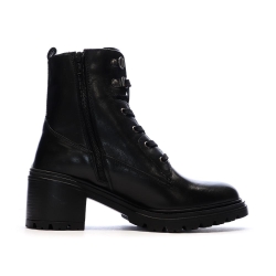 Bottines Noires Femme Geox Damiana