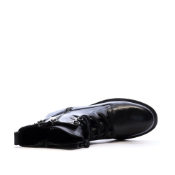 Bottines Noires Femme Geox Damiana
