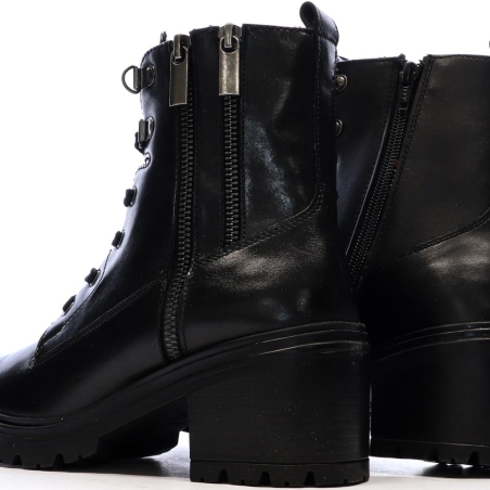 Bottines Noires Femme Geox Damiana