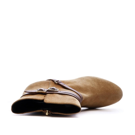 Bottines Camel Femme Geox Pheby 50