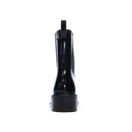 Bottes de Pluie Noir Femme Tommy Hilfiger Flag Hardware Rainbow