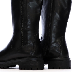 Bottes Noires Femme Geox Irideas