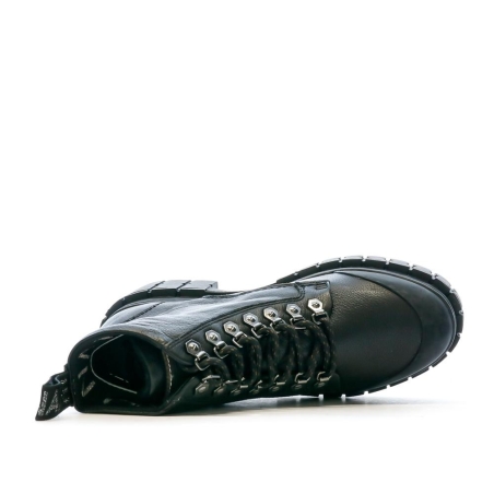 Boots Noir Simili Femme No Name Kross Low