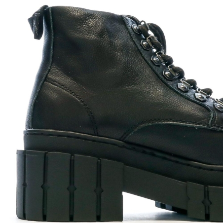 Boots Noir Simili Femme No Name Kross Low