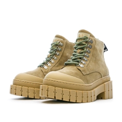 Boots Camel Femme No Name Kross Low