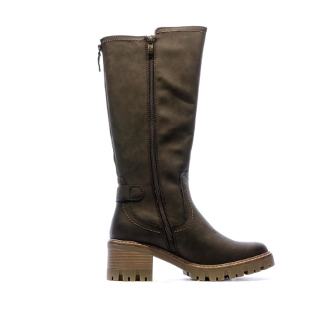 Bottes Marron foncé Femme Relife Jirlotte
