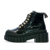 Boots Noir Croco Femme No Name Kross Low