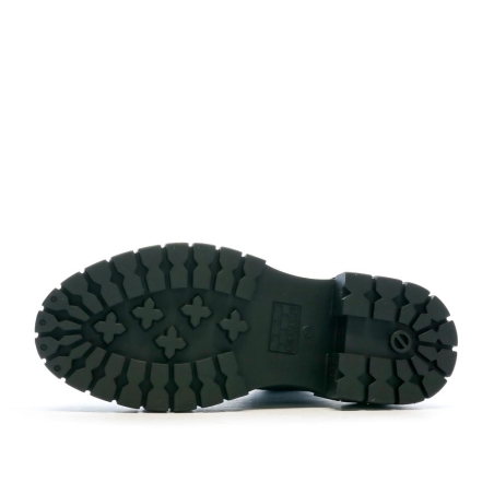 Boots Noir Croco Femme No Name Kross Low