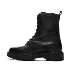 Bottines Noires Femme Geox Bleyze